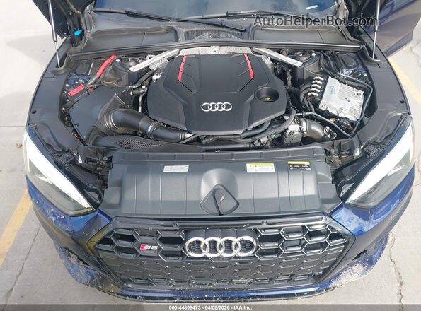 WAUB4DF53MA005455 2021 AUDI S5 Dark Blue Widok z tyłu