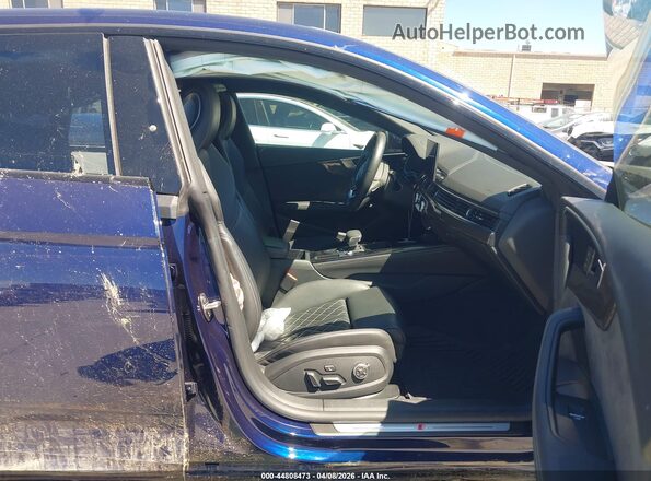 WAUB4DF53MA005455 2021 AUDI S5 Dark Blue Widok wnętrza z przodu