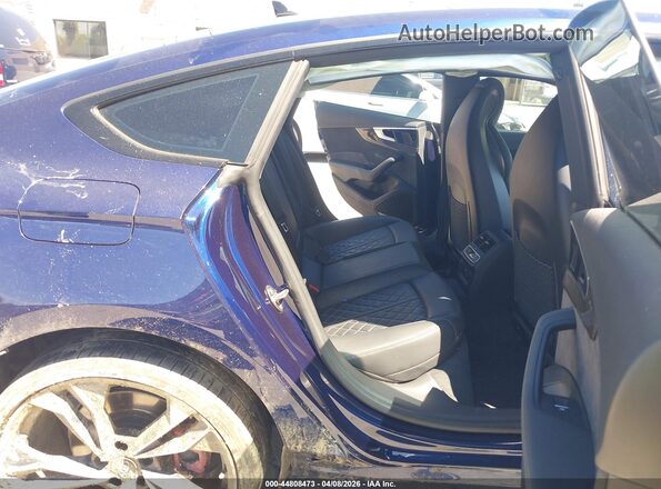 WAUB4DF53MA005455 2021 AUDI S5 Dark Blue Widok naklejki z numerem VIN