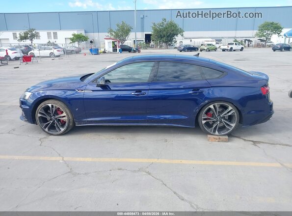 WAUB4DF53MA005455 2021 AUDI S5 Dark Blue Widok wnętrza 360 stopni