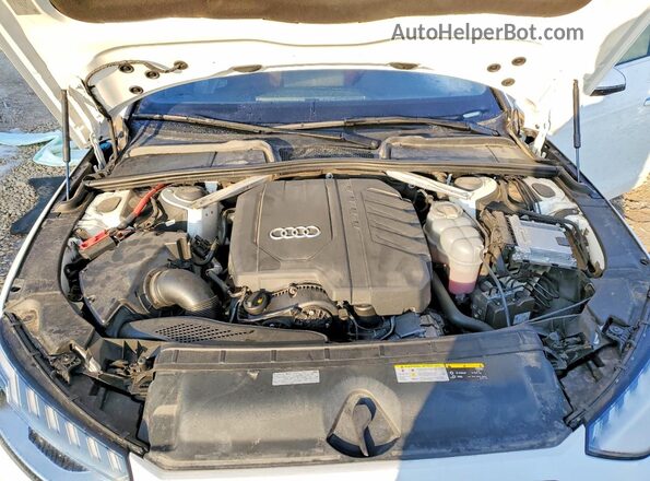 WAUBBAF44MN006781 2021 AUDI OTHER White Widok wnętrza z tyłu