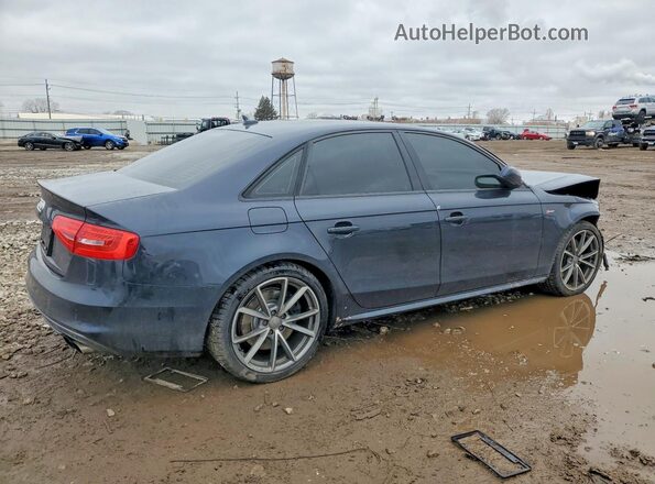 WAUBGAFL0GA006054 2016 AUDI S4 Blue Задня права чверть