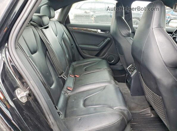 WAUBGAFL0GA006992 2016 AUDI S4 Black Rear seats view