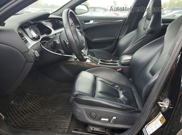 WAUBGAFL0GA006992 2016 AUDI S4 Black Front interior view