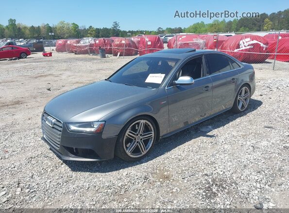 WAUBGAFL0GA011027 2016 AUDI S4 Silver Առջևի ձախ երեք քառորդ տեսարան