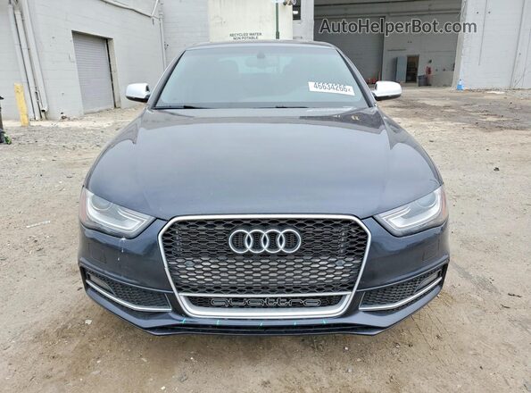 WAUBGAFL2GA003138 2016 AUDI S4 Blue Вид спереду