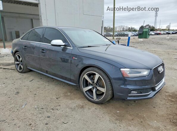 WAUBGAFL2GA003138 2016 AUDI S4 Blue Передня права чверть