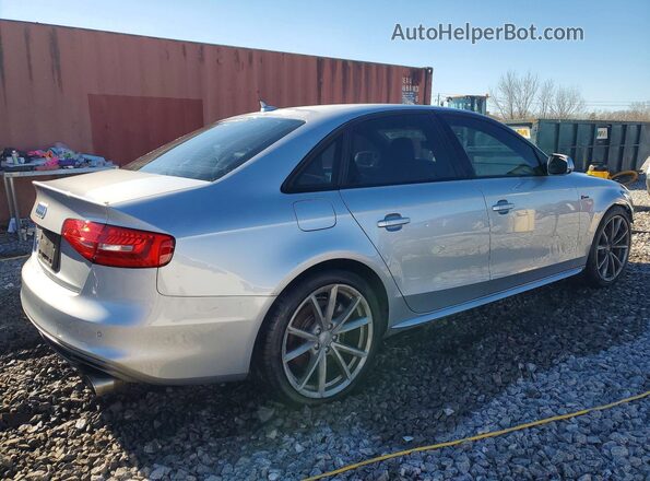 WAUBGAFL3GA009403 2016 AUDI S4 Silver Задня права чверть