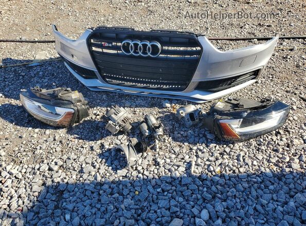 WAUBGAFL3GA009403 2016 AUDI S4 Silver Вид підкапотного простору