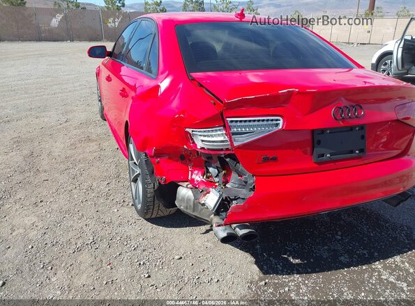 WAUBGAFL5GA006986 2016 AUDI S4 Red Widok z przodu