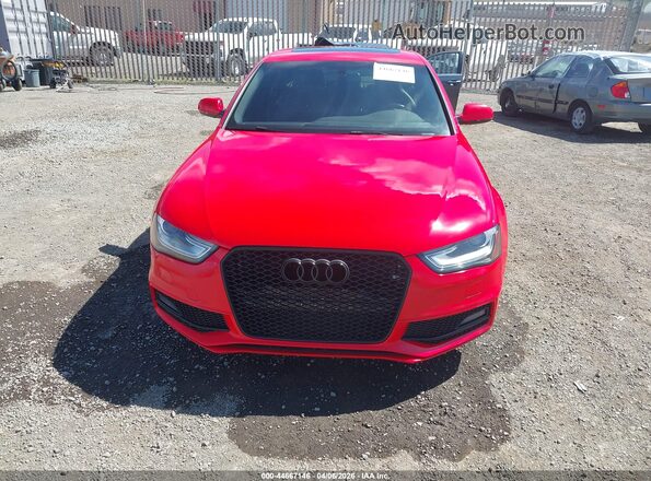 WAUBGAFL5GA006986 2016 AUDI S4 Red Widok zestawu wskaźników