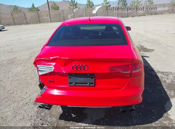 WAUBGAFL5GA006986 2016 AUDI S4 Red 