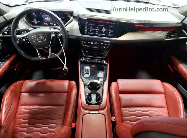 WAUBHBFW0N7902202 2022 AUDI RS Gray Вид панелі приладів