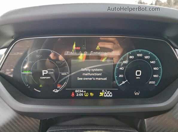 WAUBHBFW8R7901563 2024 AUDI RS Black ხელსაწყოთა პანელის ხედი
