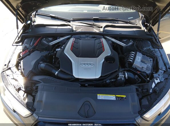 WAUC4AF42JA234635 2018 AUDI S4 Gray უკანა ხედი