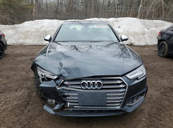 WAUC4AF44JA003459 2018 AUDI S4 Угольный Вид спереди