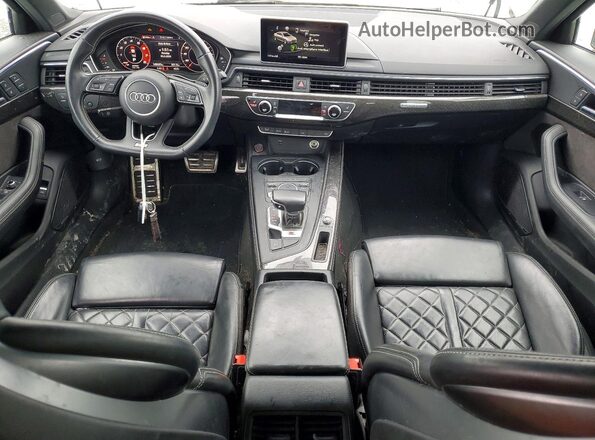 WAUC4AF45KA081816 2019 AUDI S4 White Vista del salpicadero