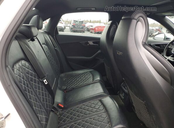 WAUC4AF45KA081816 2019 AUDI S4 White Vista de los asientos traseros