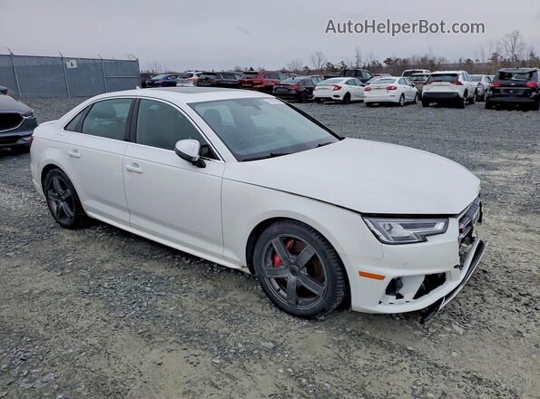 WAUC4AF45KA081816 2019 AUDI S4 White Delantero derecho