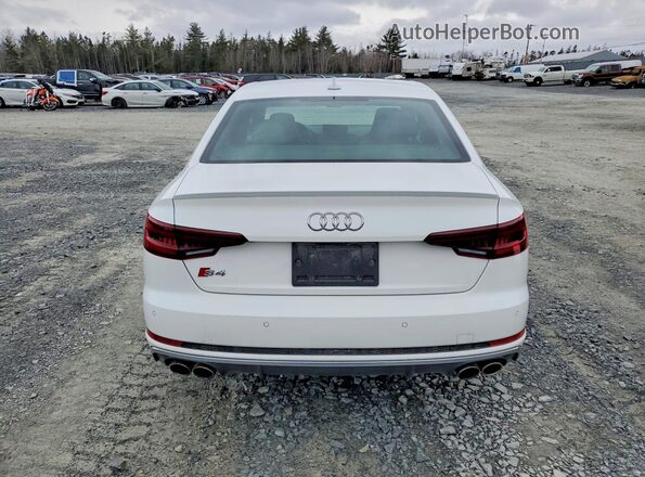 WAUC4AF45KA081816 2019 AUDI S4 White Vista trasera