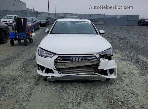 WAUC4AF45KA081816 2019 AUDI S4 White Vista frontal