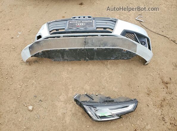 WAUC4AF48KA041973 2019 AUDI S4 White ძრავის განყოფილების ხედი