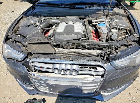 WAUC4AFR5HA001077 2017 AUDI S5 Gray უკანა სალონის ხედი