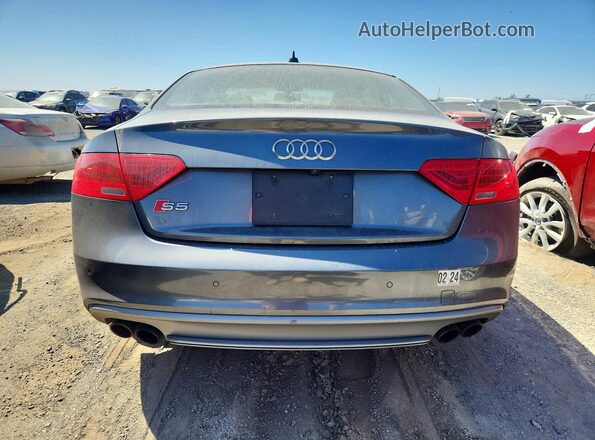 WAUC4AFR5HA001077 2017 AUDI S5 Gray უკანა ხედი