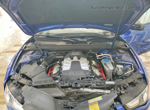 WAUC4AFR6GA020591 2016 AUDI S5 Blue Սալոնի հետևի տեսք