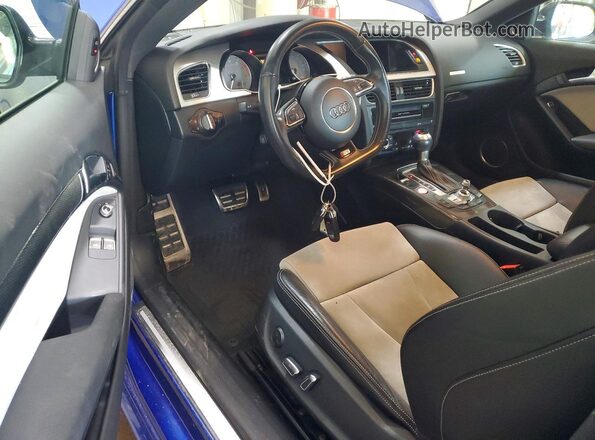 WAUC4AFR6GA020591 2016 AUDI S5 Blue Առջևի վահանակի տեսք