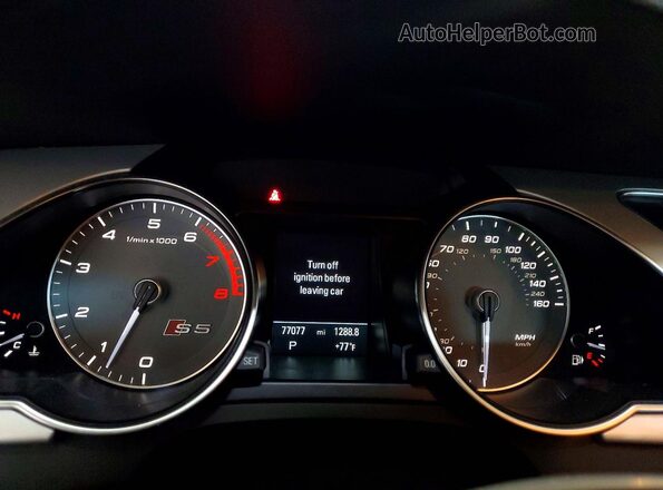 WAUC4AFR6GA020591 2016 AUDI S5 Blue Սարքավորումների վահանակի տեսք