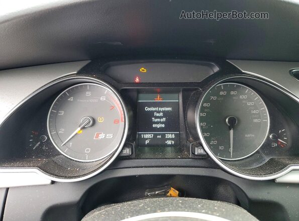 WAUC4AFR6GA028268 2016 AUDI S5 Gray Widok zestawu wskaźników