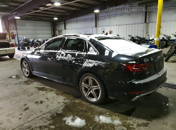 WAUC4BF41JA020581 2018 AUDI S4 Black უკანა მარცხენა