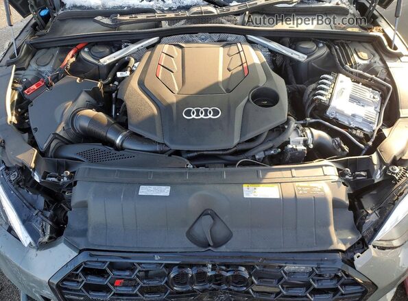 WAUC4CF52SA012473 2025 AUDI S5 Gray უკანა სალონის ხედი