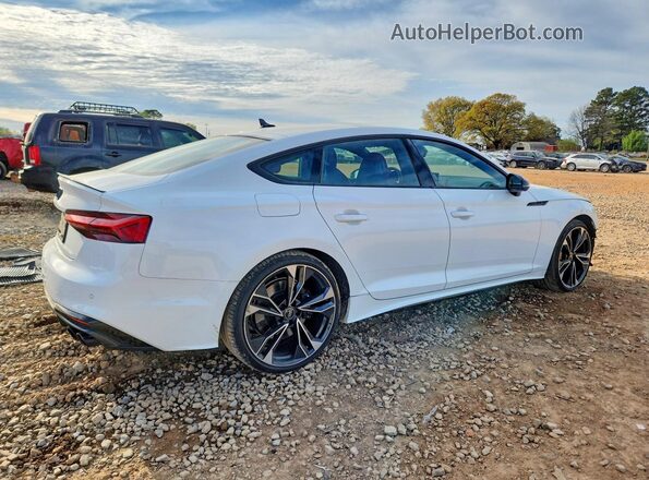 WAUC4CF54SA008652 2025 AUDI S5 White უკანა მარჯვენა