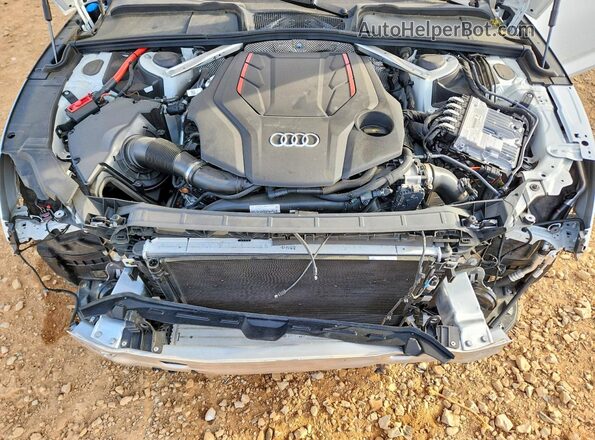 WAUC4CF54SA008652 2025 AUDI S5 White უკანა სალონის ხედი