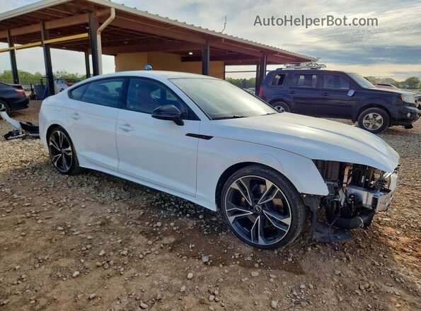 WAUC4CF54SA008652 2025 AUDI S5 White წინა მარჯვენა