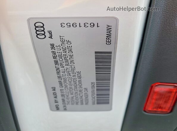 WAUC4CF5XRA108426 2024 AUDI S5 Белый Вид подкапотного пространства
