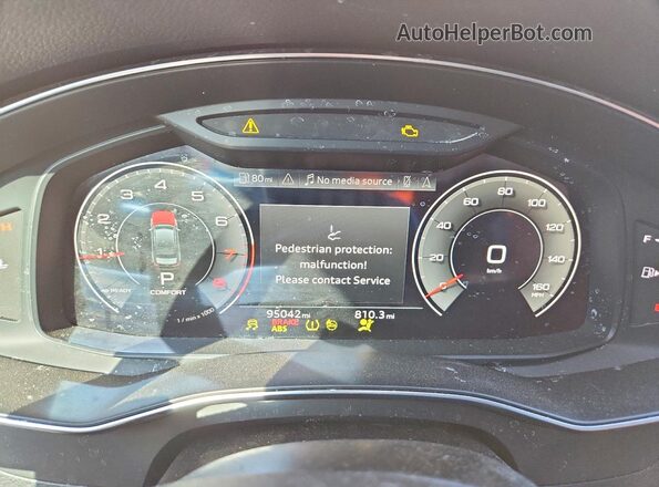 WAUD3AF29MN044463 2021 AUDI OTHER White Вид щитка приладів