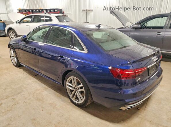WAUDAAF43RN003566 2024 AUDI OTHER Blue უკანა მარცხენა