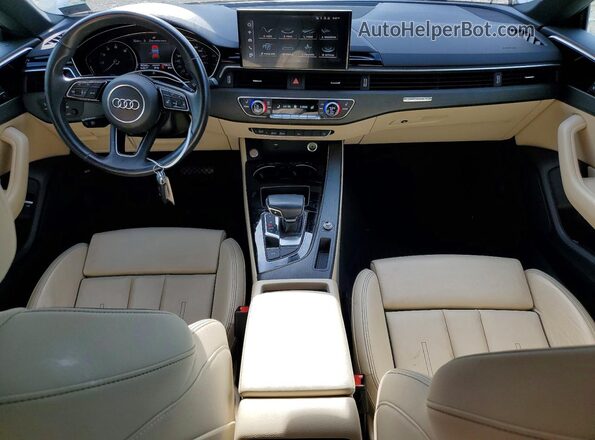 WAUDACF57MA030385 2021 AUDI OTHER Белый Вид панели приборов