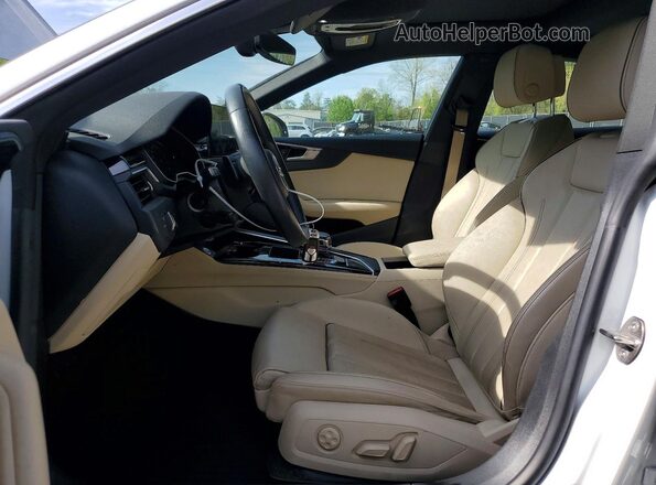 WAUDACF57MA030385 2021 AUDI OTHER Белый Вид салона спереди