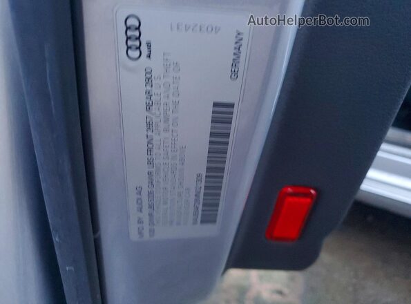 WAUE8AF28MN021309 2021 AUDI OTHER Серебряный Вид подкапотного пространства