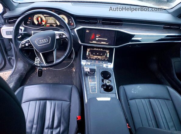 WAUE8AF28MN021309 2021 AUDI OTHER Серебряный Вид панели приборов