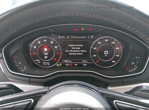 WAUENAF41HN018705 2017 AUDI OTHER Black Հետևի նստատեղերի տեսք