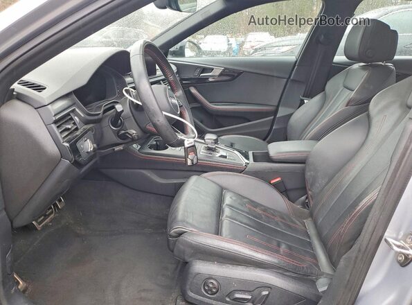 WAUENAF48JA063380 2018 AUDI OTHER Silver Front interior view