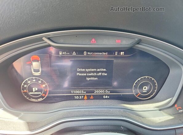 WAUENCF56KA045207 2019 AUDI OTHER Black 