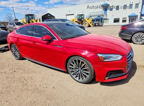 WAUENCF58KA045306 2019 AUDI OTHER Red Front right