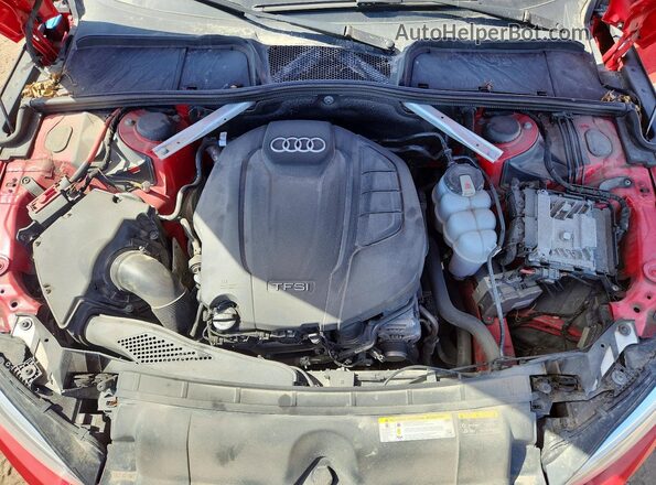 WAUENCF58KA045306 2019 AUDI OTHER Red Engine compartment view