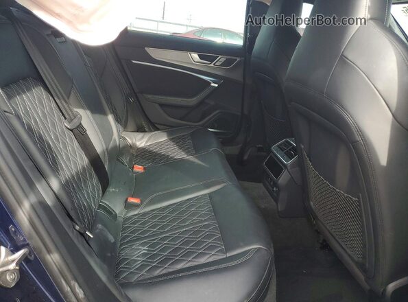 WAUFFAF20LN038761 2020 AUDI S6 Blue Rear seats view
